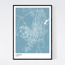 Load image into Gallery viewer, Map of Laredo, Texas