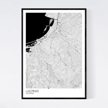 Load image into Gallery viewer, Las Pinas City Map Print