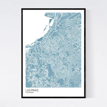 Load image into Gallery viewer, Las Pinas City Map Print