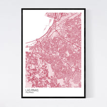 Load image into Gallery viewer, Las Pinas City Map Print