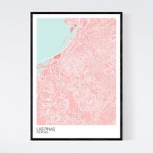 Load image into Gallery viewer, Las Pinas City Map Print