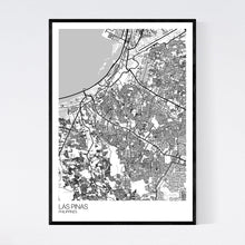 Load image into Gallery viewer, Map of Las Pinas, Philippines