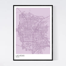 Load image into Gallery viewer, Las Vegas City Map Print