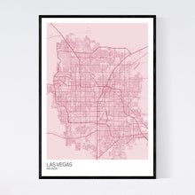 Load image into Gallery viewer, Las Vegas City Map Print