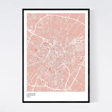 Load image into Gallery viewer, Lecce City Map Print
