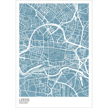 Load image into Gallery viewer, Map of Leeds City Centre, England