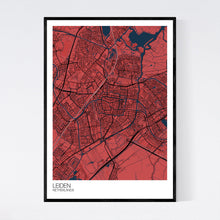 Load image into Gallery viewer, Leiden City Map Print