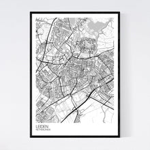 Load image into Gallery viewer, Leiden City Map Print