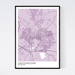 Map of Leighton Buzzard, Bedfordshire