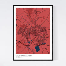 Load image into Gallery viewer, Leighton Buzzard Town Map Print