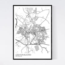 Load image into Gallery viewer, Leighton Buzzard Town Map Print