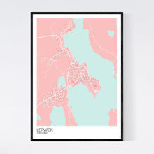 Load image into Gallery viewer, Map of Lerwick, Shetland