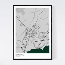 Load image into Gallery viewer, Map of Leuchars, Scotland