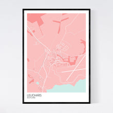 Load image into Gallery viewer, Leuchars Town Map Print