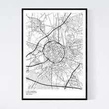 Load image into Gallery viewer, Leuven City Map Print