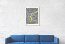 Load image into Gallery viewer, Map of Liège, Belgium