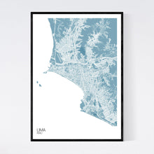 Load image into Gallery viewer, Map of Lima, Peru