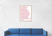 Load image into Gallery viewer, Map of Lincolnshire, United Kingdom