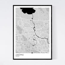 Load image into Gallery viewer, Map of Linköping, Sweden
