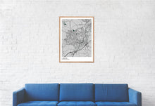 Load image into Gallery viewer, Map of Lisburn, Northern Ireland