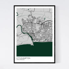 Load image into Gallery viewer, Littlehampton City Map Print