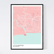 Load image into Gallery viewer, Littlehampton City Map Print