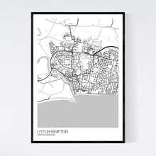 Load image into Gallery viewer, Littlehampton City Map Print