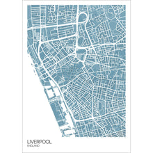 Load image into Gallery viewer, Map of Liverpool City Centre, England