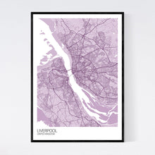 Load image into Gallery viewer, Liverpool City Map Print