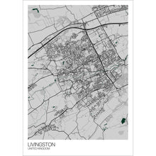 Load image into Gallery viewer, Map of Livingston, United Kingdom