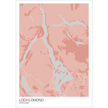 Load image into Gallery viewer, Map of Loch Lomond, Scotland