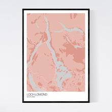 Load image into Gallery viewer, Map of Loch Lomond, Scotland