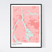 Load image into Gallery viewer, Loch Lomond Region Map Print