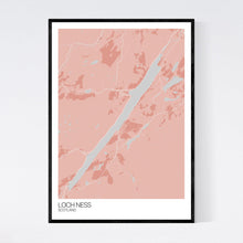 Load image into Gallery viewer, Loch Ness Region Map Print