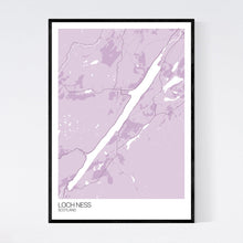 Load image into Gallery viewer, Loch Ness Region Map Print