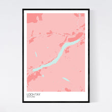 Load image into Gallery viewer, Loch Tay Region Map Print