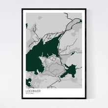Load image into Gallery viewer, Lochinver Town Map Print