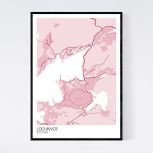Load image into Gallery viewer, Lochinver Town Map Print