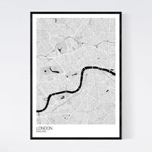 Load image into Gallery viewer, London City Centre City Map Print