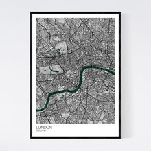 Load image into Gallery viewer, London City Centre City Map Print