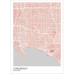 Map of Long Beach, California