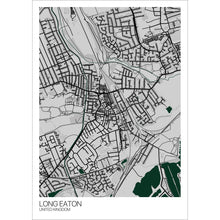 Load image into Gallery viewer, Map of Long Eaton, United Kingdom