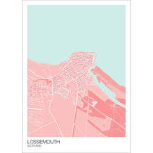 Load image into Gallery viewer, Map of Lossiemouth, Scotland