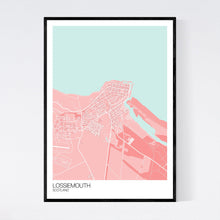 Load image into Gallery viewer, Map of Lossiemouth, Scotland
