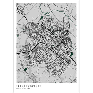 Map of Loughborough, United Kingdom
