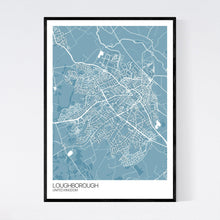 Load image into Gallery viewer, Loughborough City Map Print