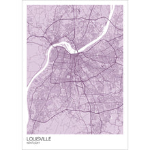 Load image into Gallery viewer, Map of Louisville, Kentucky