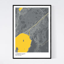 Load image into Gallery viewer, Lower Hutt City Map Print