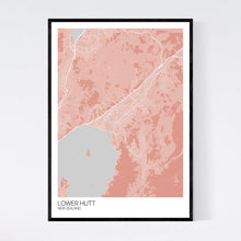 Load image into Gallery viewer, Lower Hutt City Map Print