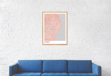 Load image into Gallery viewer, Map of Lowestoft, United Kingdom